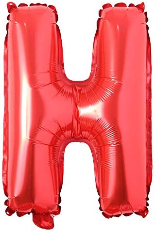 Foil Letter Balloon (2FT) Red