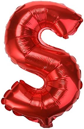 Foil Letter Balloon (2FT) Red