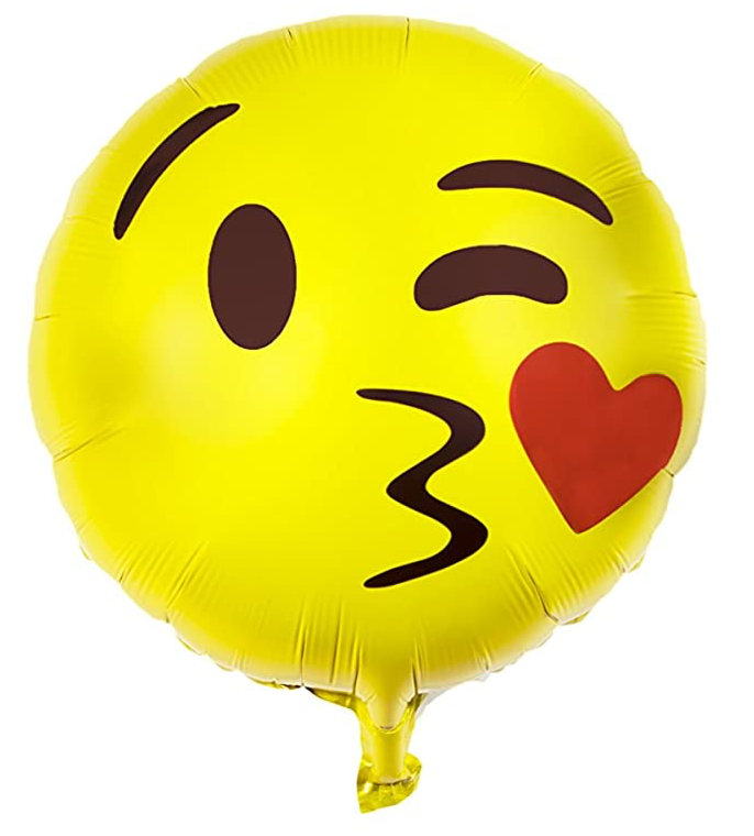 Foil Balloon Round Emoji