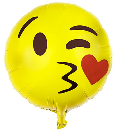 Foil Balloon Round Emoji