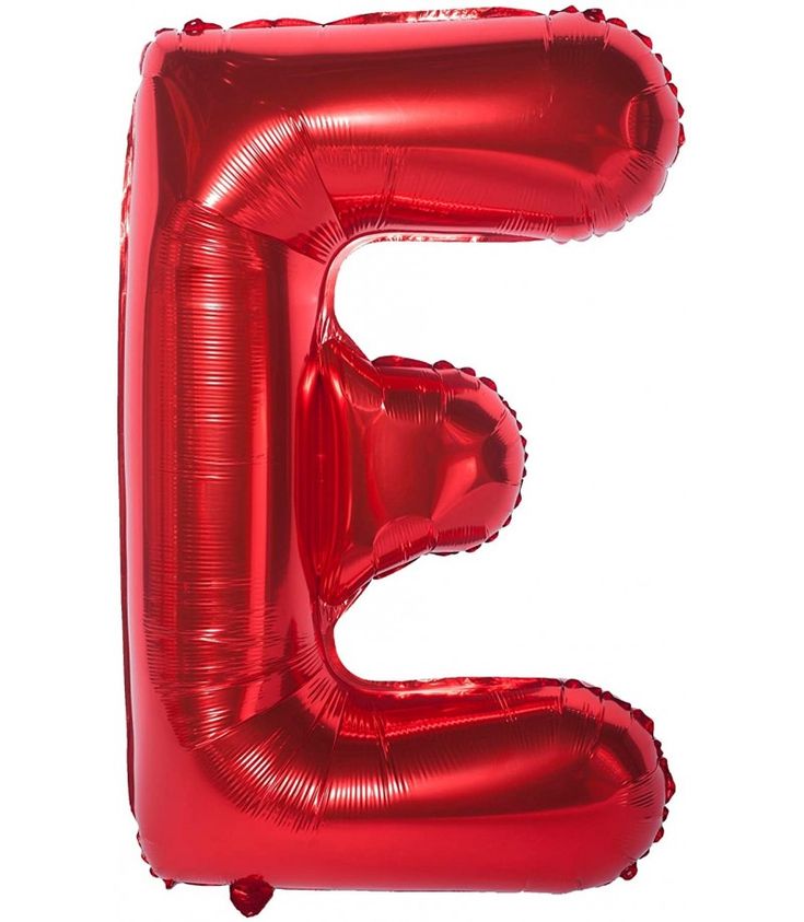 Foil Letter Balloon (2FT) Red