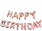 Foil Balloons Happy Birthday Letter Set