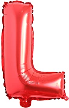 Foil Letter Balloon (2FT) Red