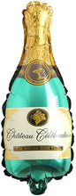 Foil Balloon Champagne Bottle