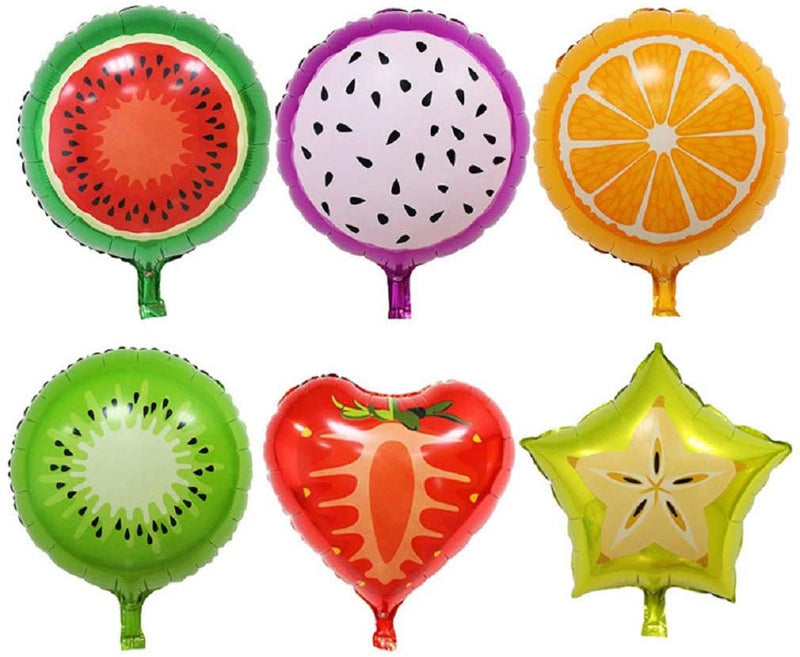 Foil Balloon Round Fruits