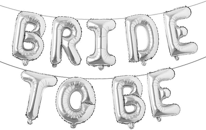 Foil Letter Balloons Bride To Be