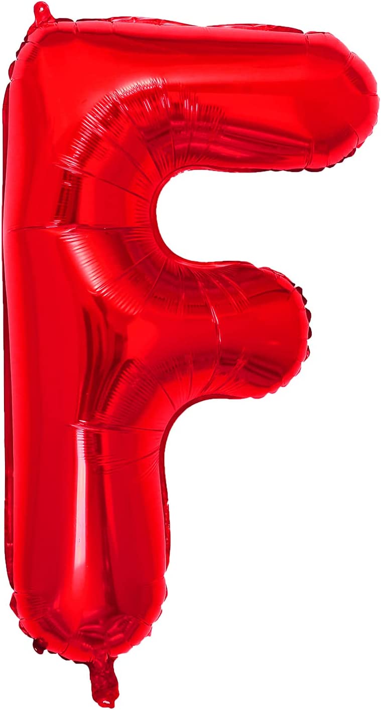 Foil Letter Balloon (2FT) Red