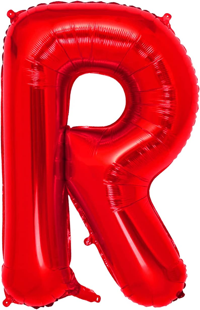 Foil Letter Balloon (2FT) Red