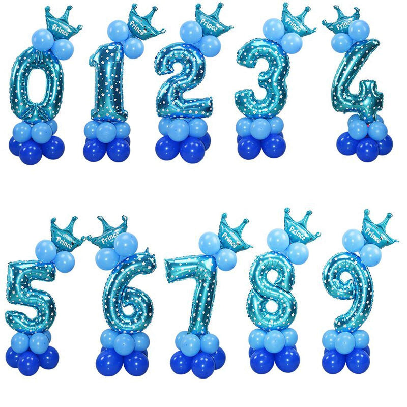 Balloon Foil Number