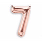 Foil Number Balloon (2FT) Rose Gold