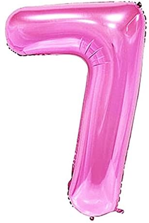 Foil Number Balloon (1FT) Pink