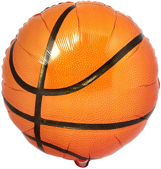 Foil Balloon Round Basketball