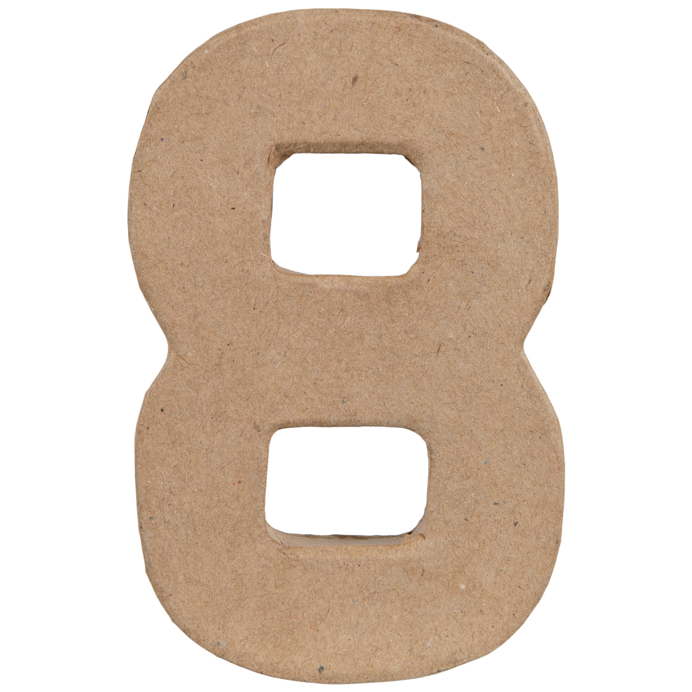 Paper Mache Craft 6'' (Number)