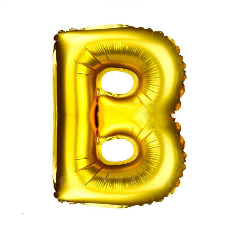 Foil Letter Balloon Gold