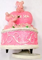 Musical Display Bear Cake