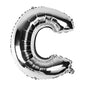 Foil Letter Balloon (3FT) Silver
