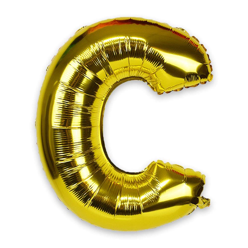 Foil Letter Balloon Gold