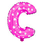 Foil Letter Balloon (1FT) Pink Heart