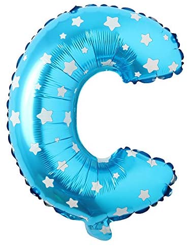 Foil Letter Balloon (2FT) Blue Star