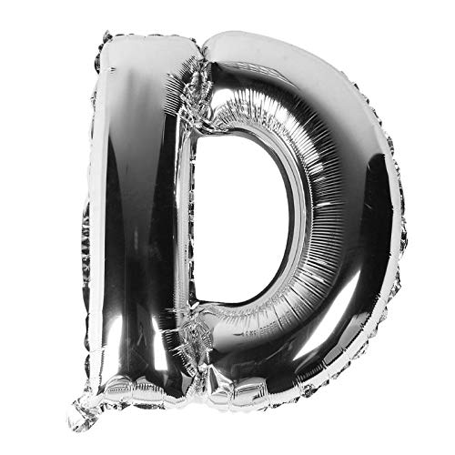 Foil Letter Balloon Silver