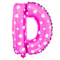 Foil Letter Balloon (1FT) Pink Heart