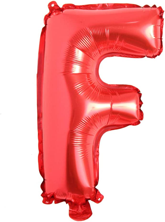 Foil Letter Balloon (1FT) Red