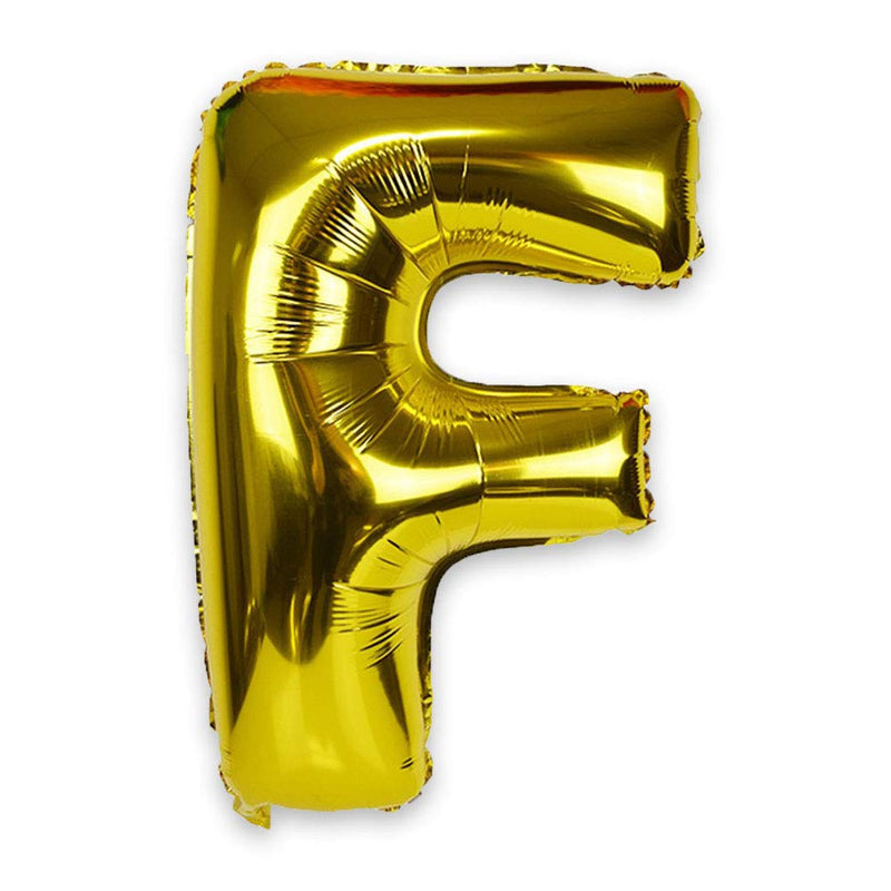 Foil Letter Balloon Gold