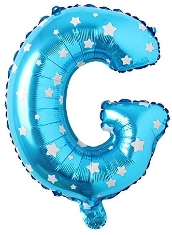 Foil Letter Balloon (2FT) Blue Star