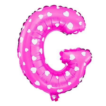 Foil Letter Balloon (1FT) Pink Heart