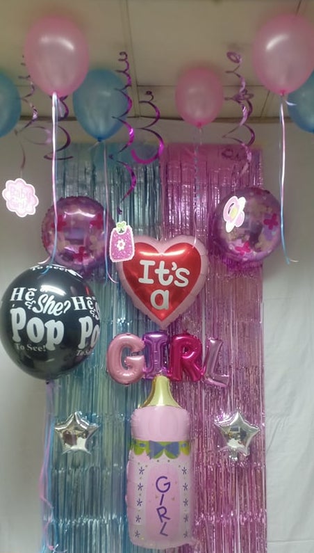 Balloon Decoration Bundle Gender Reveal (Available for Boy or Girl)