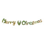 Banner Merry Christmas Cursive