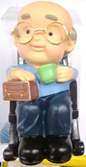 Coin Bank Grandpa