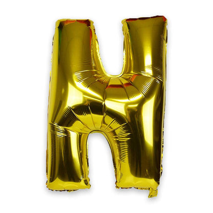 Foil Letter Balloon Gold