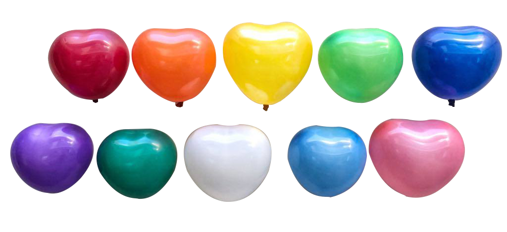 Balloons Cherubin Heart Shape