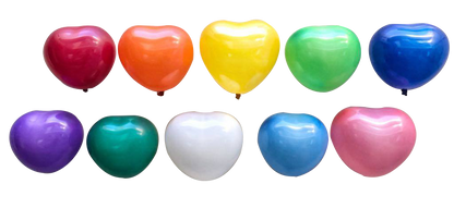 Balloons Cherubin Heart Shape