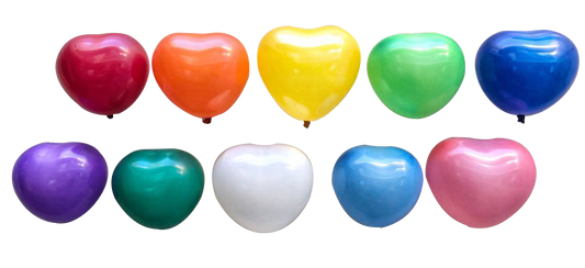 Balloons Cherubin Heart Shape