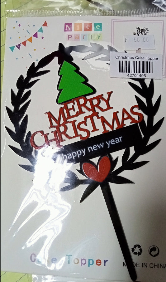 Cake Topper Christmas