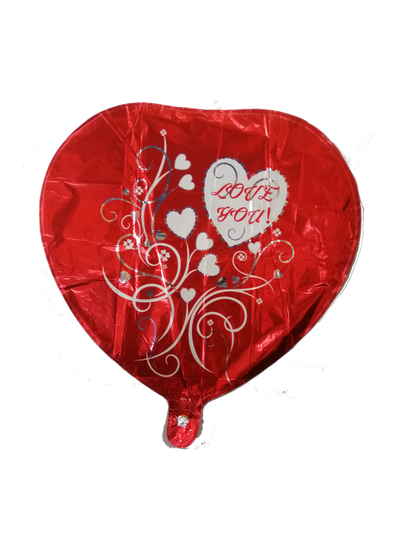 Foil Balloon I Love You Heart Design