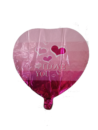Foil Balloon I Love You Heart Design