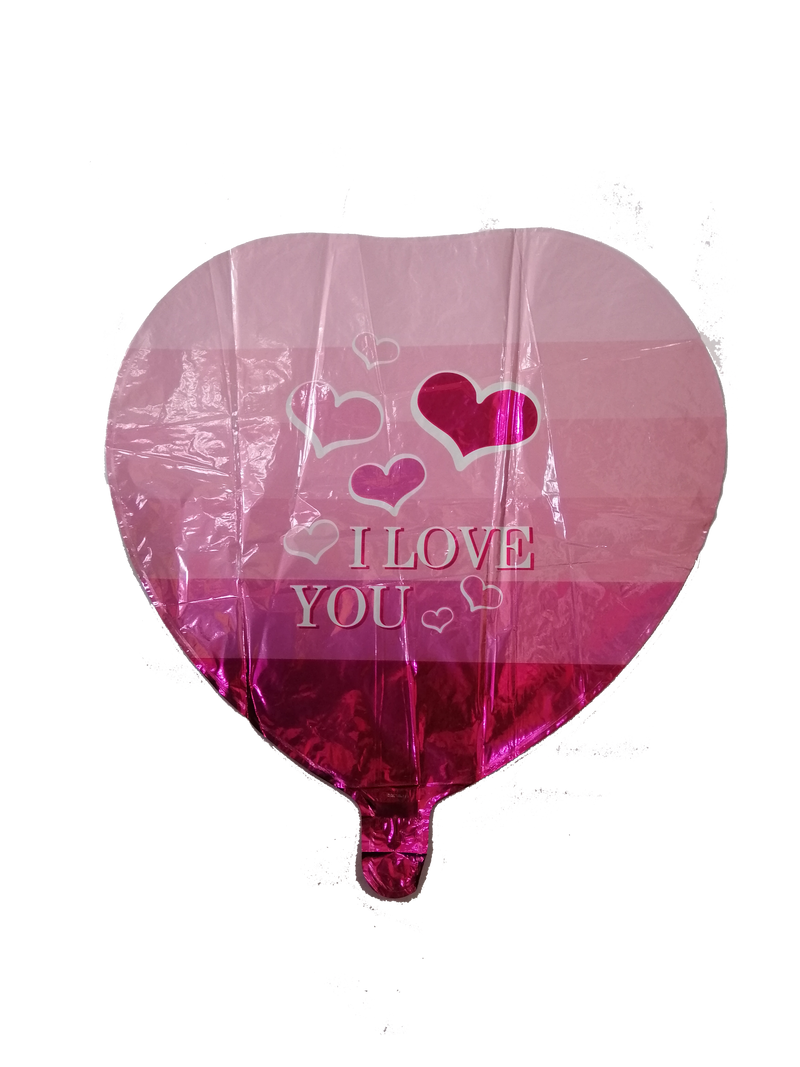 Foil Balloon I Love You Heart Design