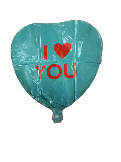 Foil Balloon I Love You Heart Design