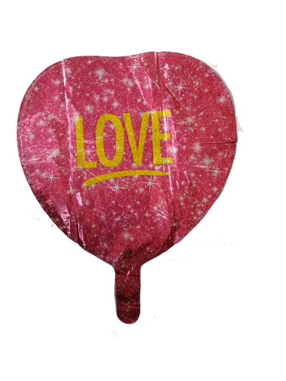 Foil Balloon I Love You Heart Design