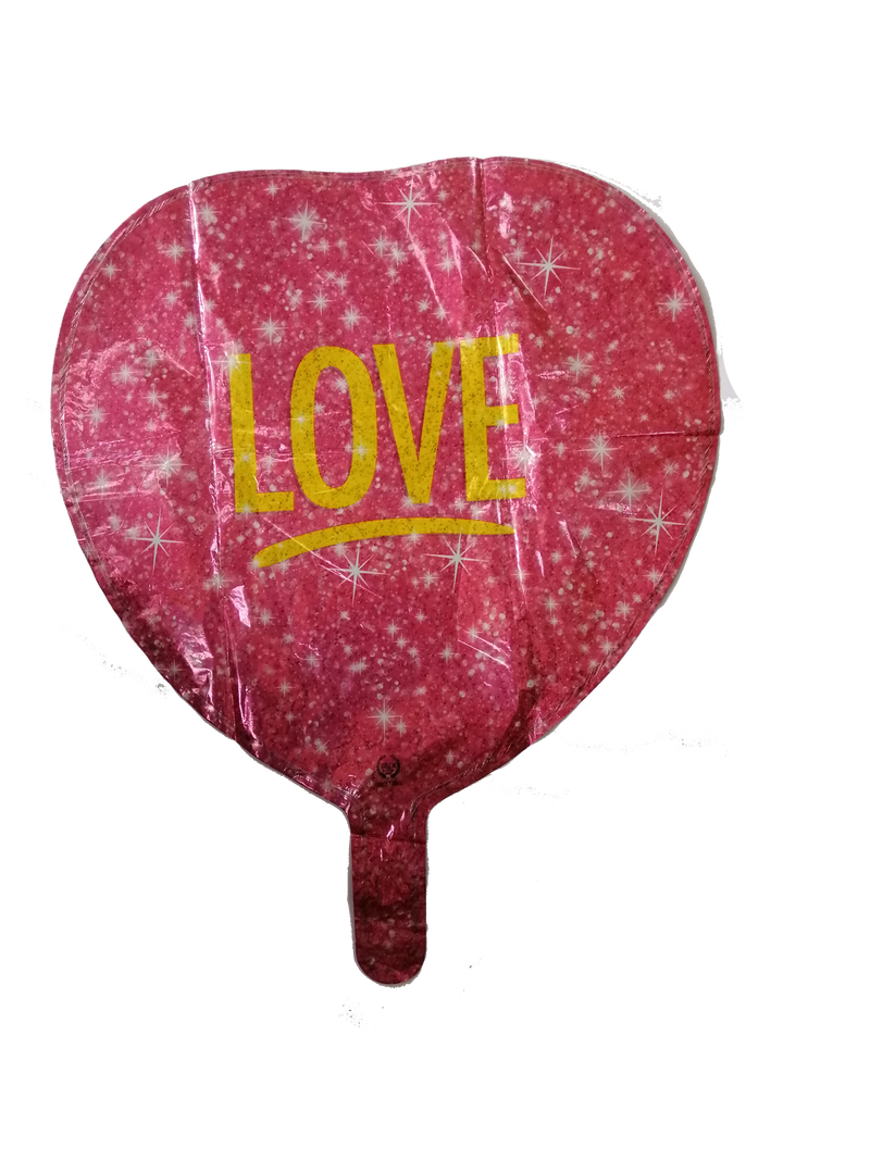 Foil Balloon I Love You Heart Design