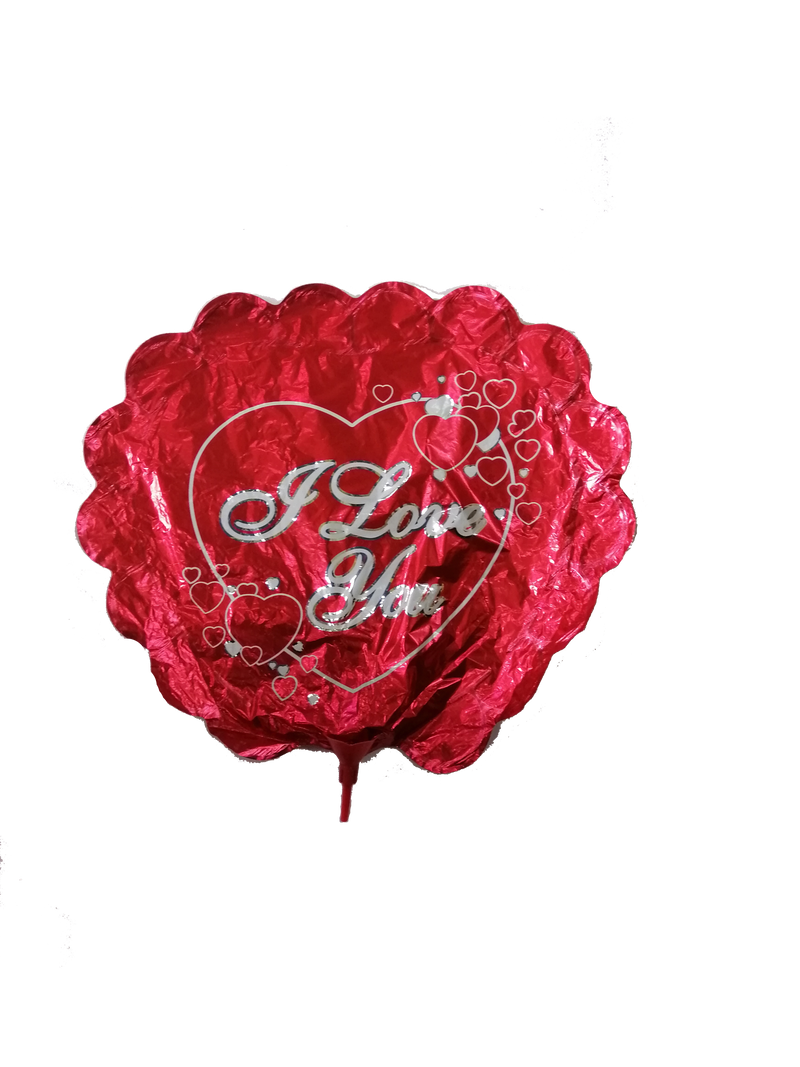 Foil Balloon I Love You Heart Design