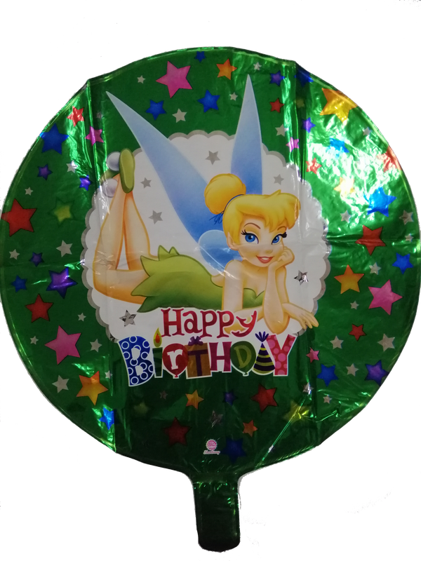 Foil Balloon Round Tinkerbell