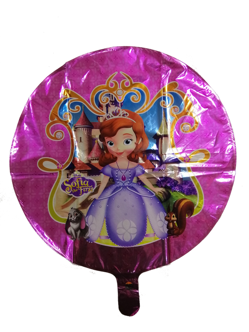 Foil Balloon Round Sofia Shaped