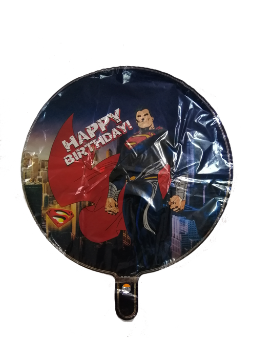 Foil Balloon Round Superman