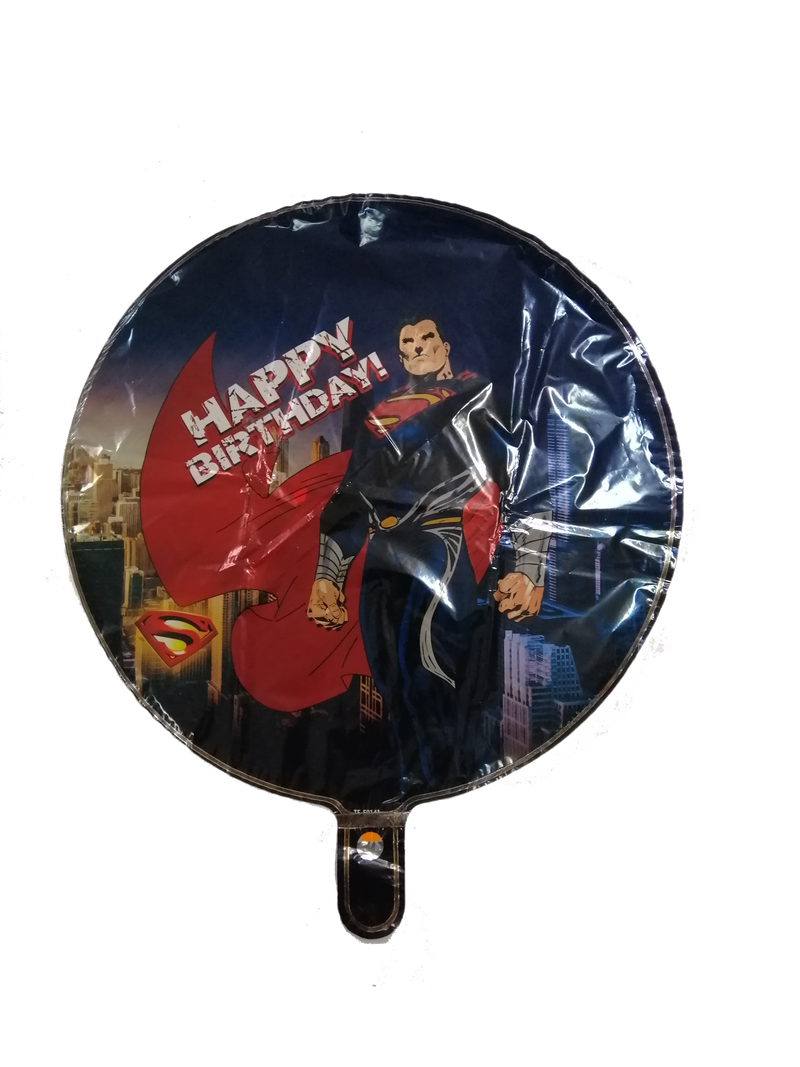 Foil Balloon Round Superman