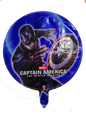 Foil Balloon Round Captain America