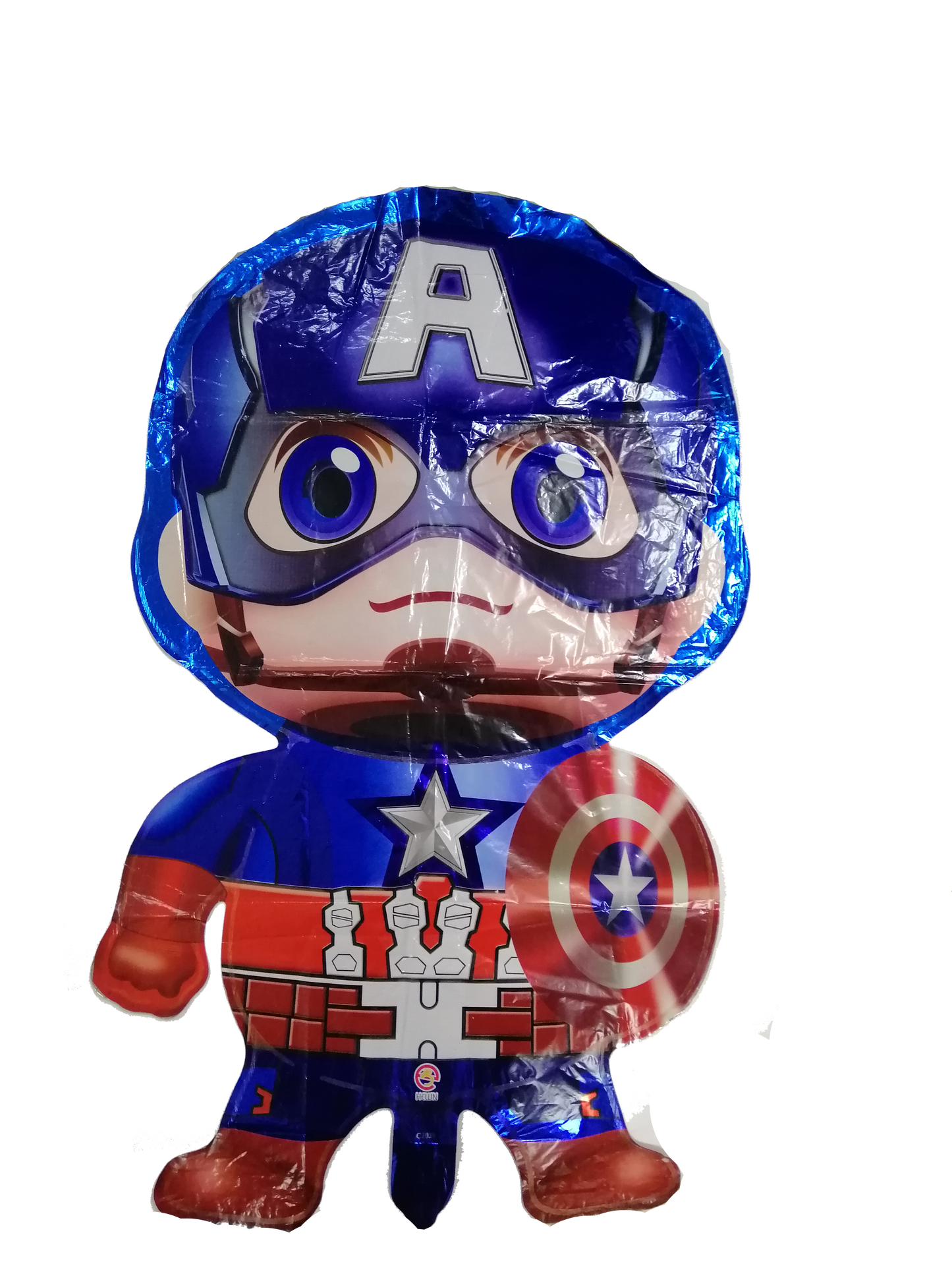 Foil Balloon Round Captain America